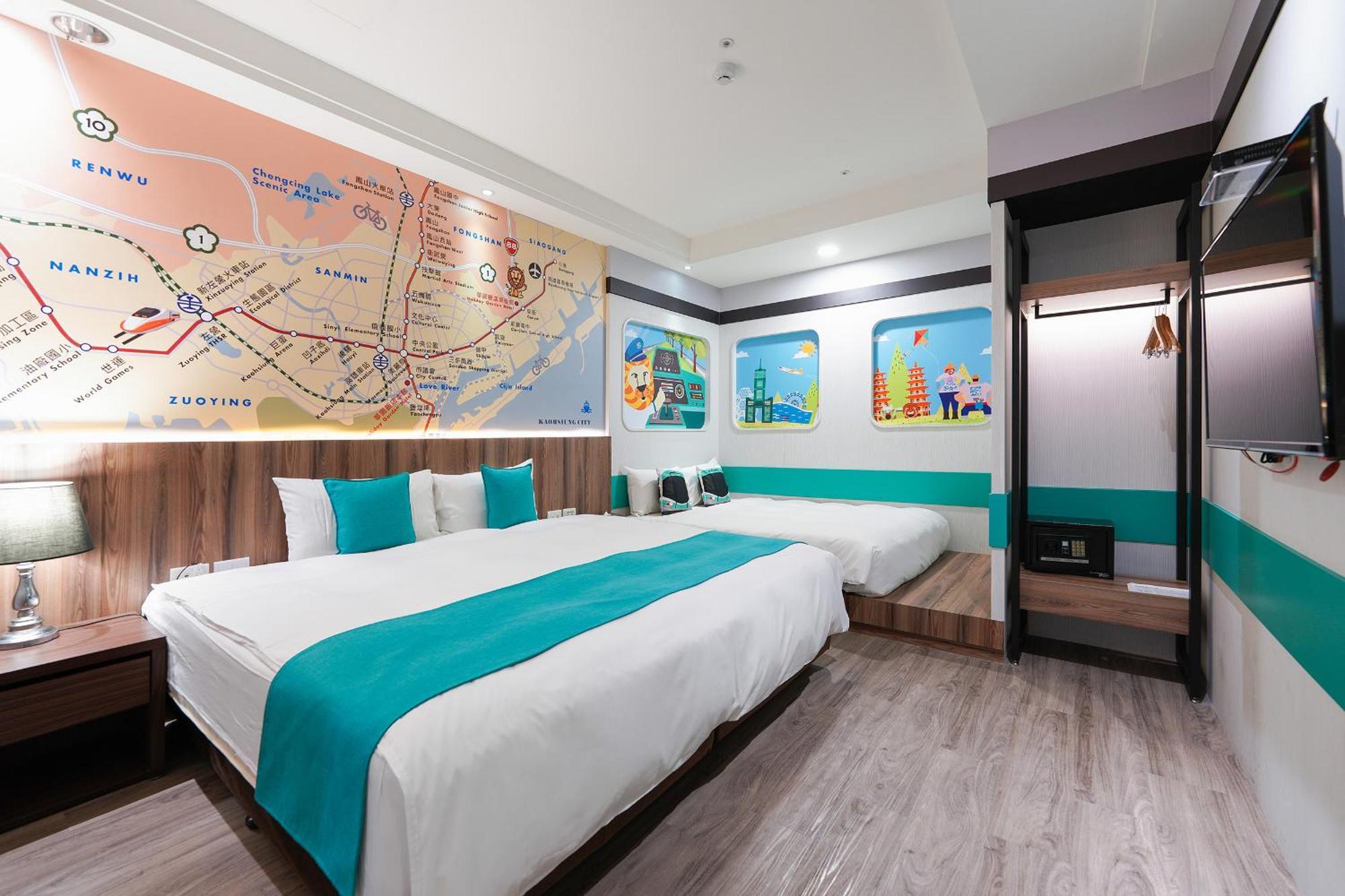 Holiday Garden Hotel Skm Park Kao-siung Pokoj fotografie